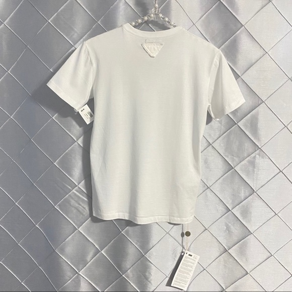 Prada Cotton-Jersey T-Shirt - Picture 9 of 10